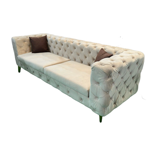 3 Seater Chesterfield Sofa - Premium Sofa from ARMORI - Just Rs. 38000! Shop now at ARMORI