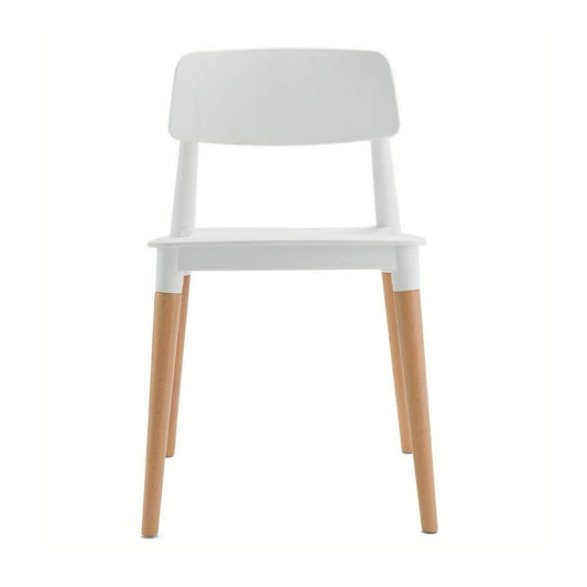 ZEN Chair White - Premium Dining chair from ARMORI - Just Rs. 3500! Shop now at ARMORI