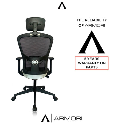 FORGE Chair - Premium Ergonomic chair from ARMORI - Just Rs. 8499! Shop now at ARMORI